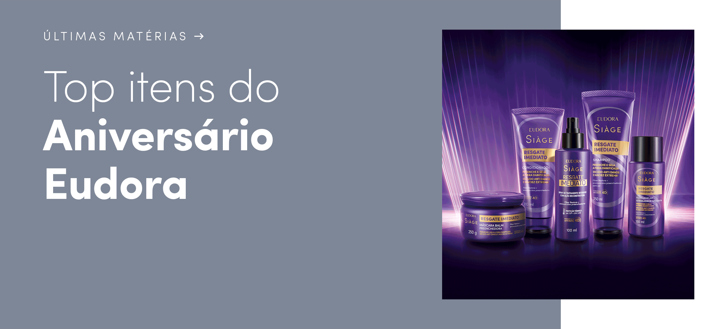 Especial Aniversário Eudora: Os produtos mais vendidos para testar já ...